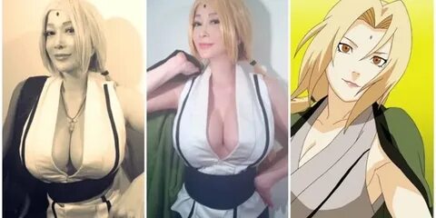 Berusia Setengah Abad, Cosplayer ini Memerankan Tsunade Deng