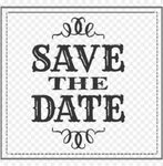 save the date - christmas save the date PNG image with trans