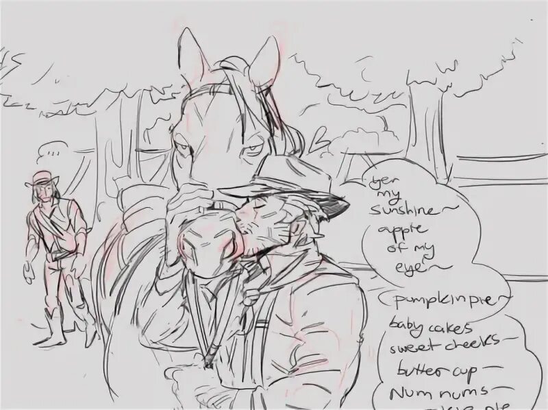 Arthur Morgan horse Tumblr Red dead redemption art, Red dead