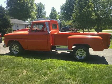 1965 Chevy classic stepside pickup truck restored and beauti