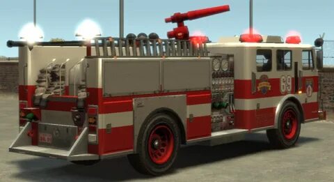 Gta V Fire Truck - Floss Papers