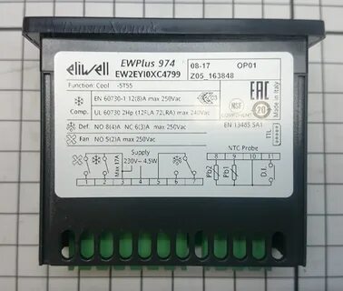 Eliwell EWPlus 974 - электронный контроллер холодильных уста