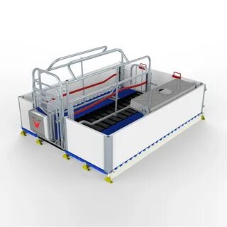 High Strength Pvc Board 2.4*1.8m Pig Farrowing Crate For Sal