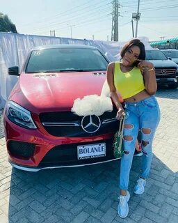 Zlatan Ibile Surprise Bolanle With a New Benz. Photos - Cele