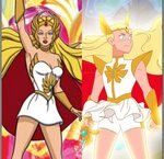 She Ra Old Vs New All in one Photos
