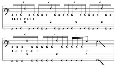 Lacquer Head - Les Claypool Slap Bass Breakdown! (tutorial &