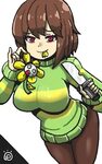 Pin on chara and frisk and betty or chara x frisk