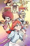 Fastfood Mascot Anime Style by DOL2006 Smug Wendy's Anime st