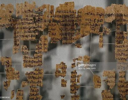 Fragments of the Turin Papyrus, also known as the King's Pap