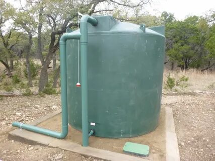 2500 Gallon Plastic Rainwater Harvesting Tank - Capitol Wate