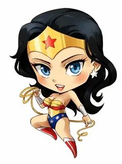 Pinup Arena - By Magda Wonder woman chibi, Chibi marvel, Won