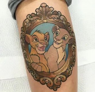 Simba & Nala Disney tattoos, Tattoos, Tattoo designs