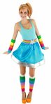 Rainbow Brite Adult Arm And Leg Warmers Stockings & Tights &