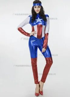 New Fancy Marvel Avengers Superhero Captain America Woman Co