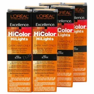 Loreal Hicolor For Dark Hair Color Chart : L'Oreal Sizzling 