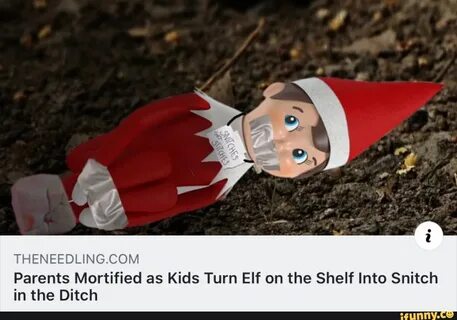 THENEEDLING.COM Parents Mortified as Kids Turn Elf on the Sh