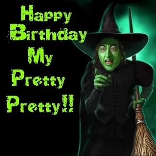 Birthday Witch Happy brithday, Birthday wishes, Happy birthd