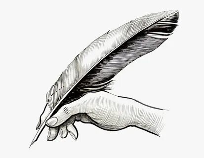 Pen Png Image , Png Download - Hand With Quill, Transparent 