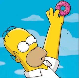 Homer Simpson Donut Head - Floss Papers