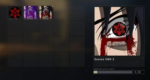 Black Ops 4 Emblem (Itachi one was really cool, thought I'd 