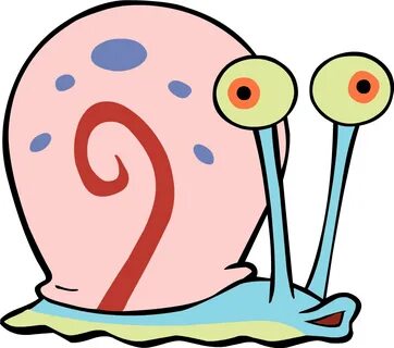 snail png - Gary The Snail Png - Spongebob Characters #12475