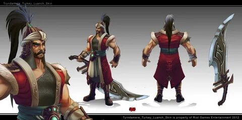 Sultan Tryndamere Concept Wallpapers & Fan Arts League Of Le