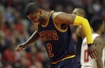 Cavs' Kyrie Irving out for Game 3 with injured knee