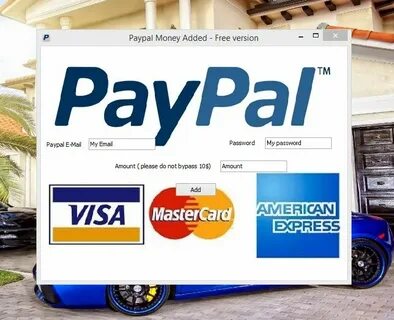 Download Free Paypal Money Adder Without any Surveys! We als