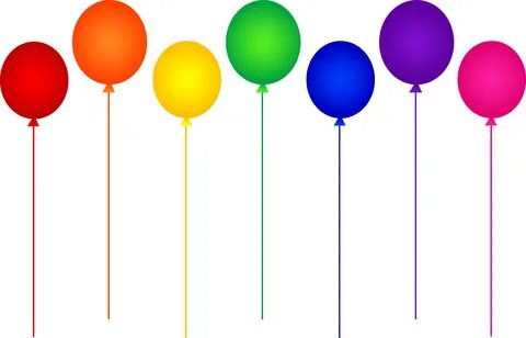 Balloons Birthday party balloon, Birthday party clipart, Rai