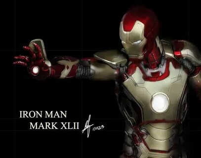 HEROES WALLPAPER GAMBAR SUPER HERO: Wallpaper Iron Man Mark 
