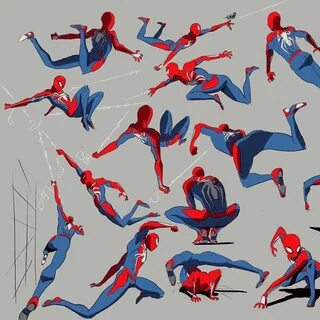 Some glorified Spider-Man PS4 gesture drawings. I haven’t do