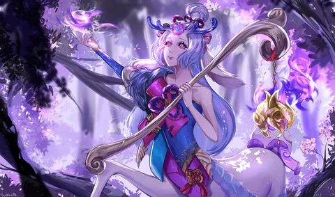 ArtStation - Spirit Blossom Lillia (Asia server splash art c