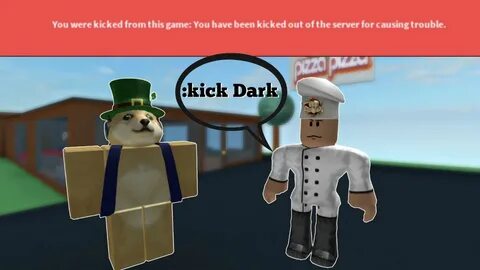 I WAS KICKED FOR CAUSING TROUBLE Roblox Work at a Pizza Plac