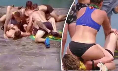 Survivor: All Stars viewers are left shocked by racy wrestli