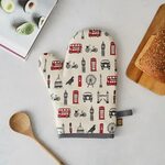 London Icons Oven Mitt By Victoria Eggs notonthehighstreet.c