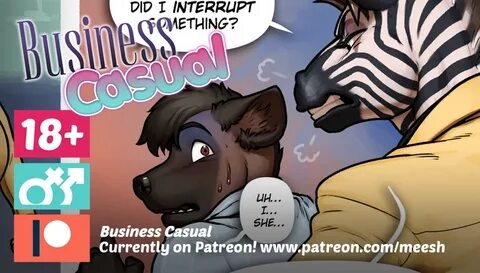 Business Casual Page 13 up on Patreon! by Meesh -- Fur Affin