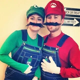 Mario and Luigi Diy halloween costumes easy, Halloween costu