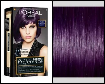 Purple Violet Midnight Black Purple hair, Dyed hair purple, 