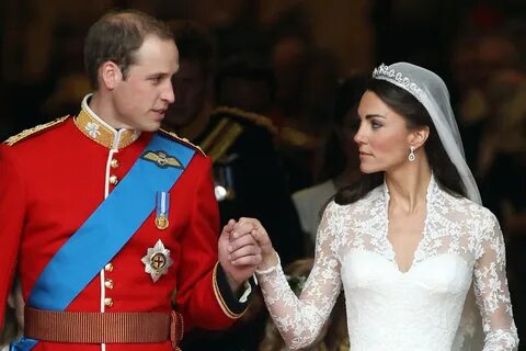 Candid Moments From Prince William And Kate Middleton's Wedd