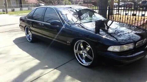 96 Impala SS on 22s - YouTube