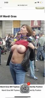 Mardi Gras Moms Flashing Tits.