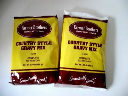 GRAVY MIX by FARMER BROS. COUNTRY STYLE 2 BAGS 1.5 LB BAG 04