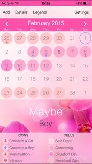 Download Pink Ovulation Calendar for iOS