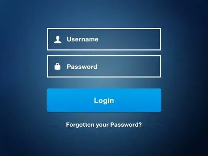 Simple Login Form by Ollie Barker on Dribbble