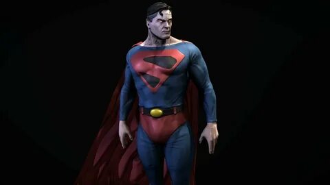 Kingdom Come Superman - Buy Royalty Free 3D model by Jeff de