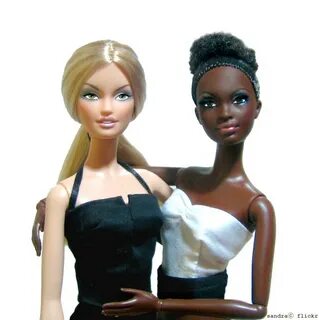Barbie Black & White. Sandra (Bonequea) Flickr