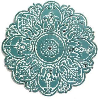 Stratton Home Decor Blue Medallion Wall Decor Products Wall 