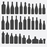 TradeImages - каталог фото и векторов - Bottle Silhouette Se
