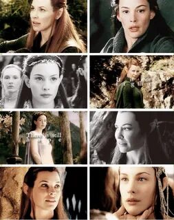Tauriel and Arwen my two most favorite female characters in 