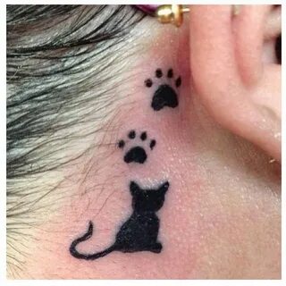 Real Cat Paw Print Tattoo www.imgarcade.com - Online Image A